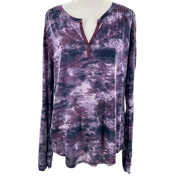 Calvin klein jeans womens top size M purple tie dye retro 2000s - Picture 11 of 11